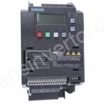 Siemens SINAMICS V20 İnverter Sürücü, 3 Fazlı, 1,5 kW, 400 V ac, 0 → 550Hz, EMC Filtreli