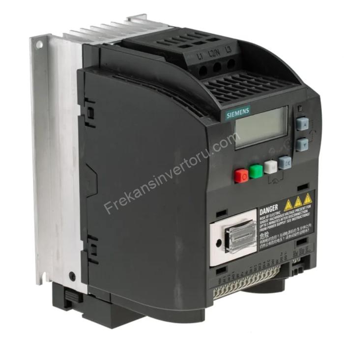Siemens SINAMICS V20 İnverter Sürücü, 3 Fazlı, 2,2 kW, 400 V ac, 0 → 550Hz, EMC Filtreli