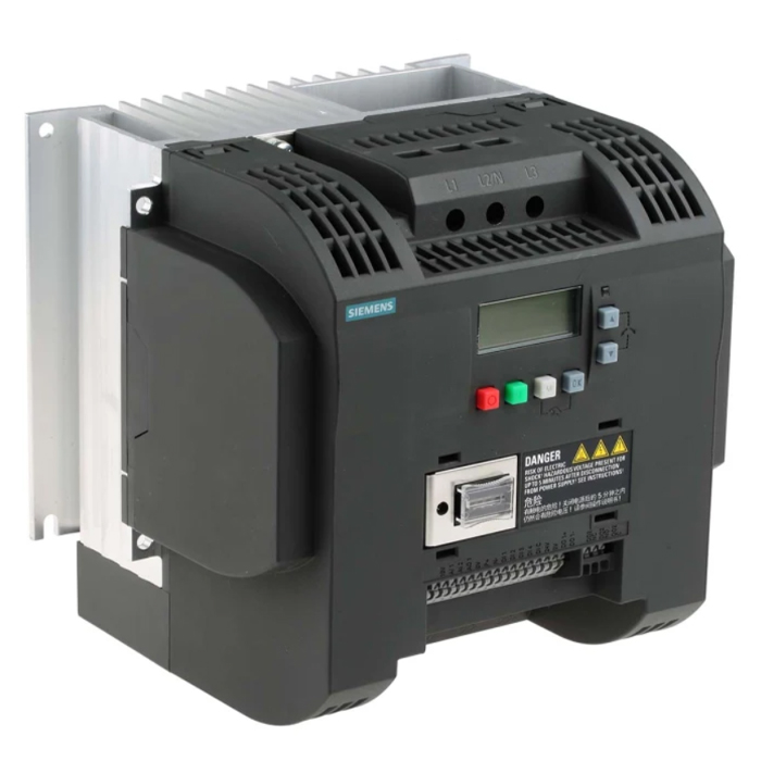 Siemens SINAMICS V20 İnverter Sürücü, 3 Fazlı, 5,5 kW, 400 V ac, 0 → 550Hz, EMC Filtreli