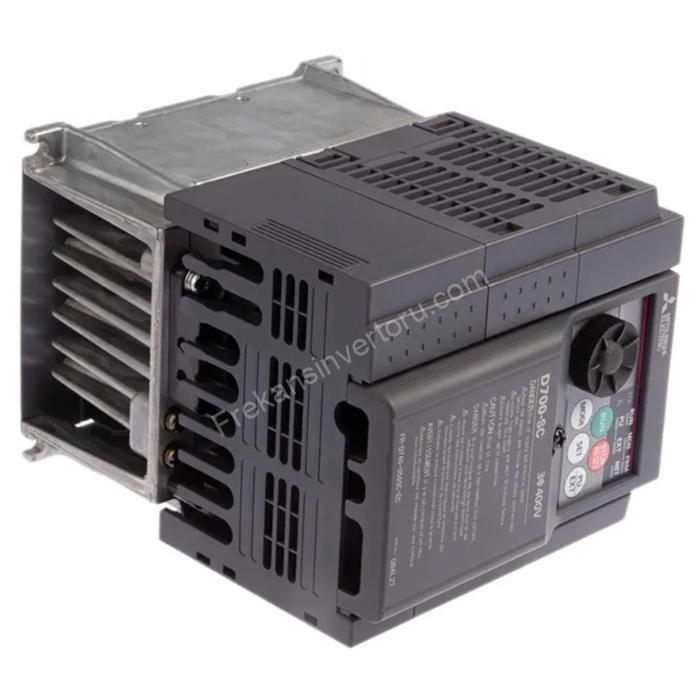 Mitsubishi İnverter Sürücü, 3 Fazlı, 2,2 kW, 400 V ac, 3,6 A, FR-D740 Series İle Kulanım, 0,2 → 400Hz - Görsel 5